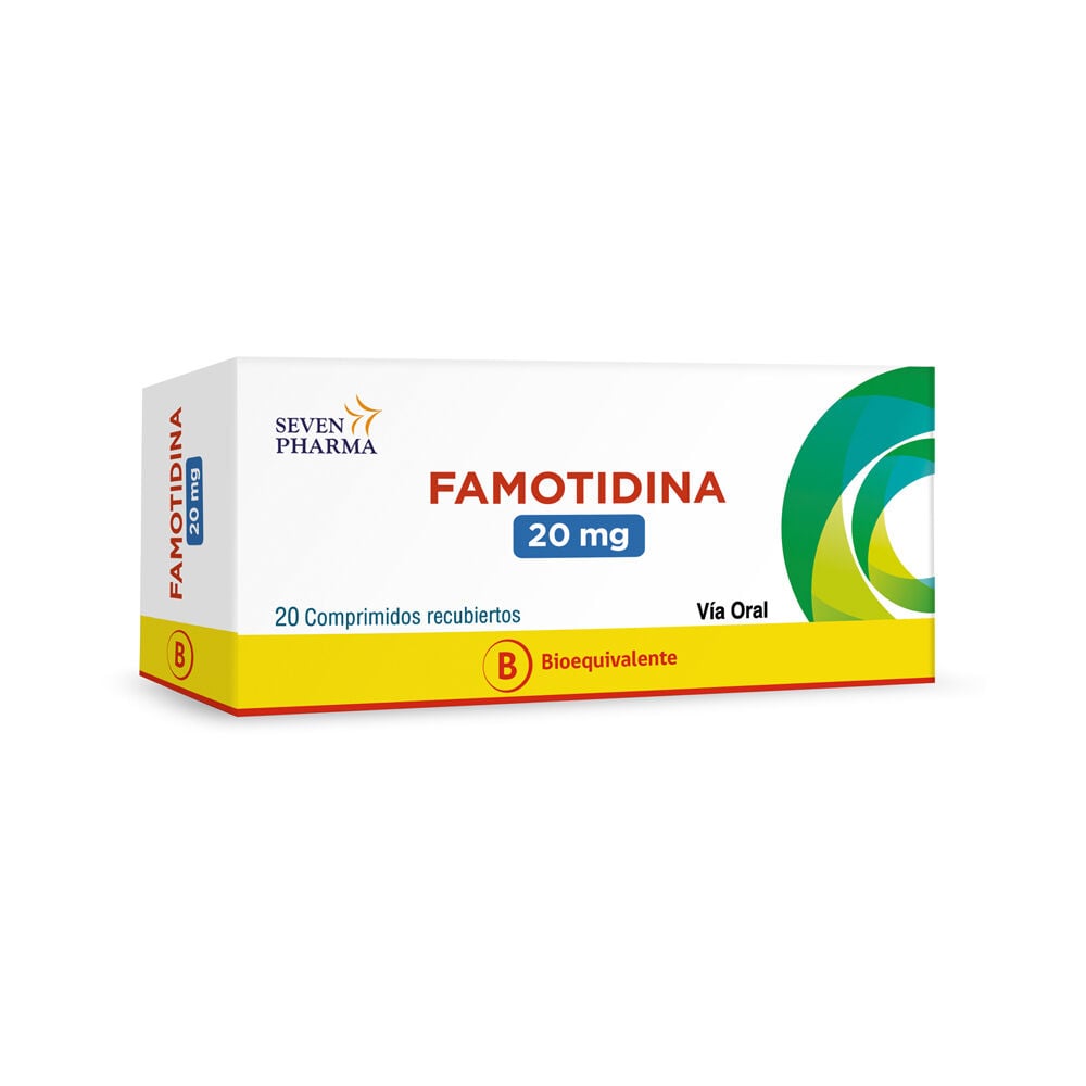 Famotidina (B) 20mg 20 Comprimidos Recubiertos