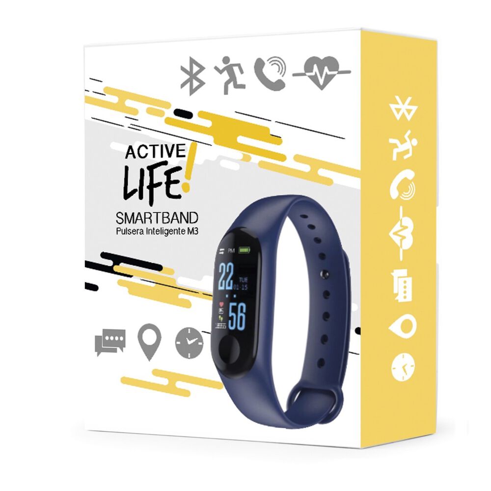 Smartband-Pulsera-Inteligente-m3-Azul-imagen