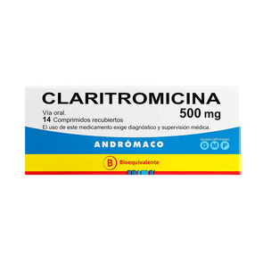 Claritromicina-500-mg-Bioequivalente-14-Comprimidos-imagen