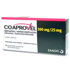 Coaprovel-Irbesartan-300-mg-28-Comprimidos-Recubierto-imagen
