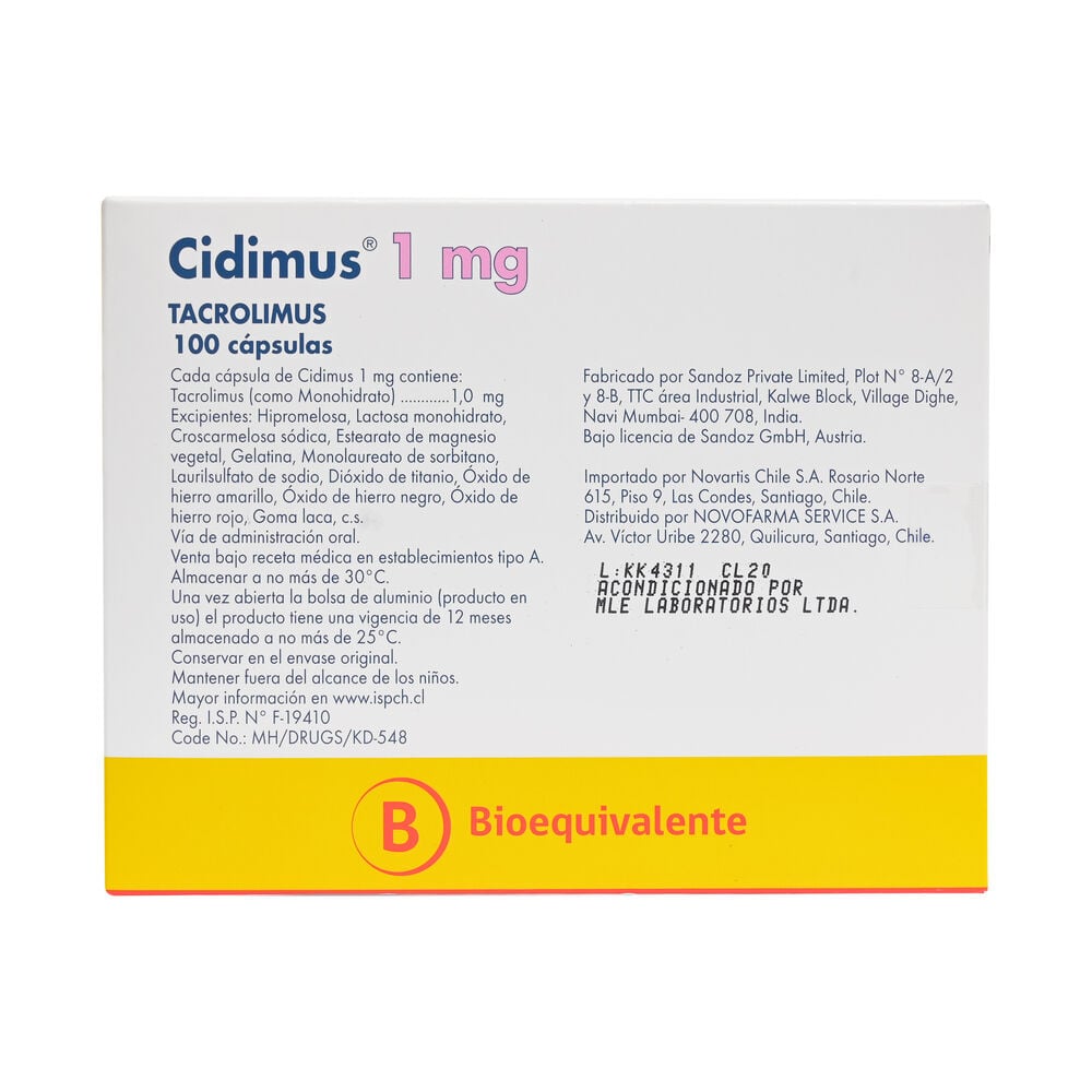 Cidimus-Tacrolimus-1-mg-100-Cápsulas-imagen-2