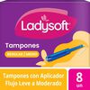 Tamp&oacute;n-Regular-con-Aplicador-Flujo-Leve-a-Moderado-8-Unidades-imagen-1