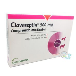 Clavaseptin-10-Comprimidos-Masticables-Para-Perros-500-Miligramos-imagen