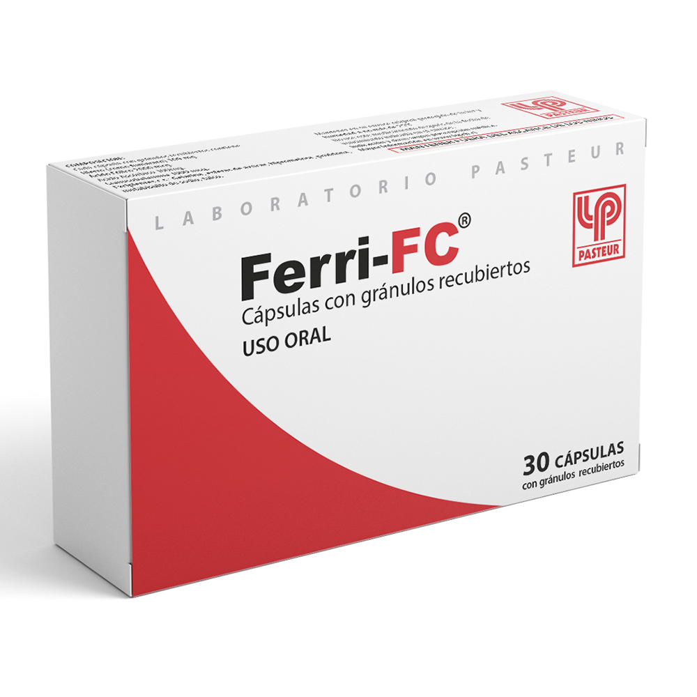 FerriFC 30 Cápsulas Con Granulos Recubiertos