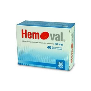 Hemoval-Hierro-100-mg-40-Comprimidos-Masticables-imagen