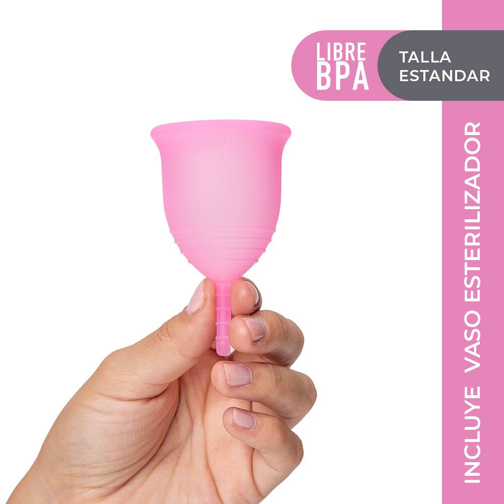 Copa-Menstrual-Reutilizable-Talla-Estándar-+-vaso-esterilizador-imagen-3