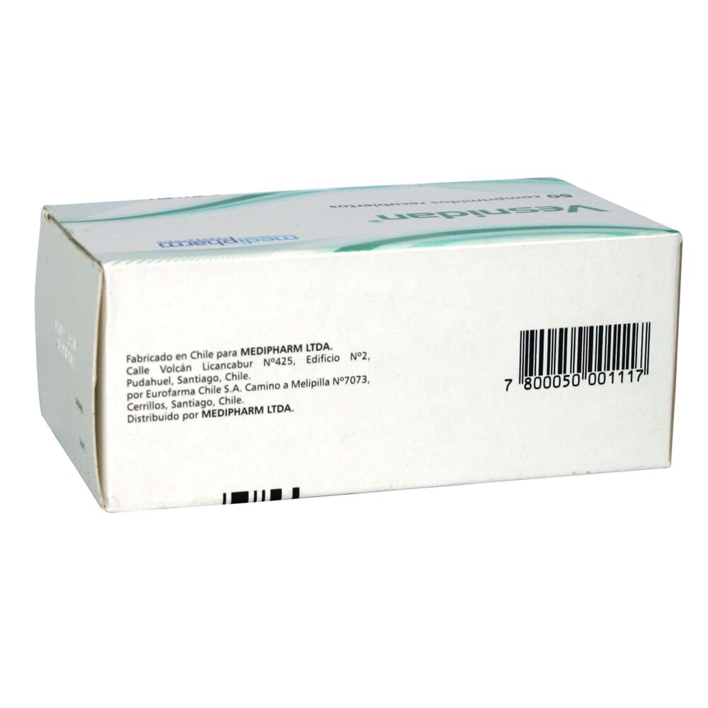 Vesnidan-Diosmina-450-mg-60-Comprimidos-Recubierto-imagen-2