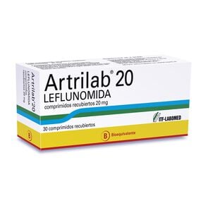 Artrilab-Leflunomida-20-mg-30-Comprimidos-Recubierto-imagen