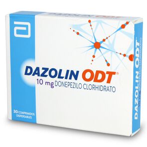 Dazolin-ODT-Donepezilo-Clorhidrato-10-mg-30-Comprimidos-Dispersables-imagen
