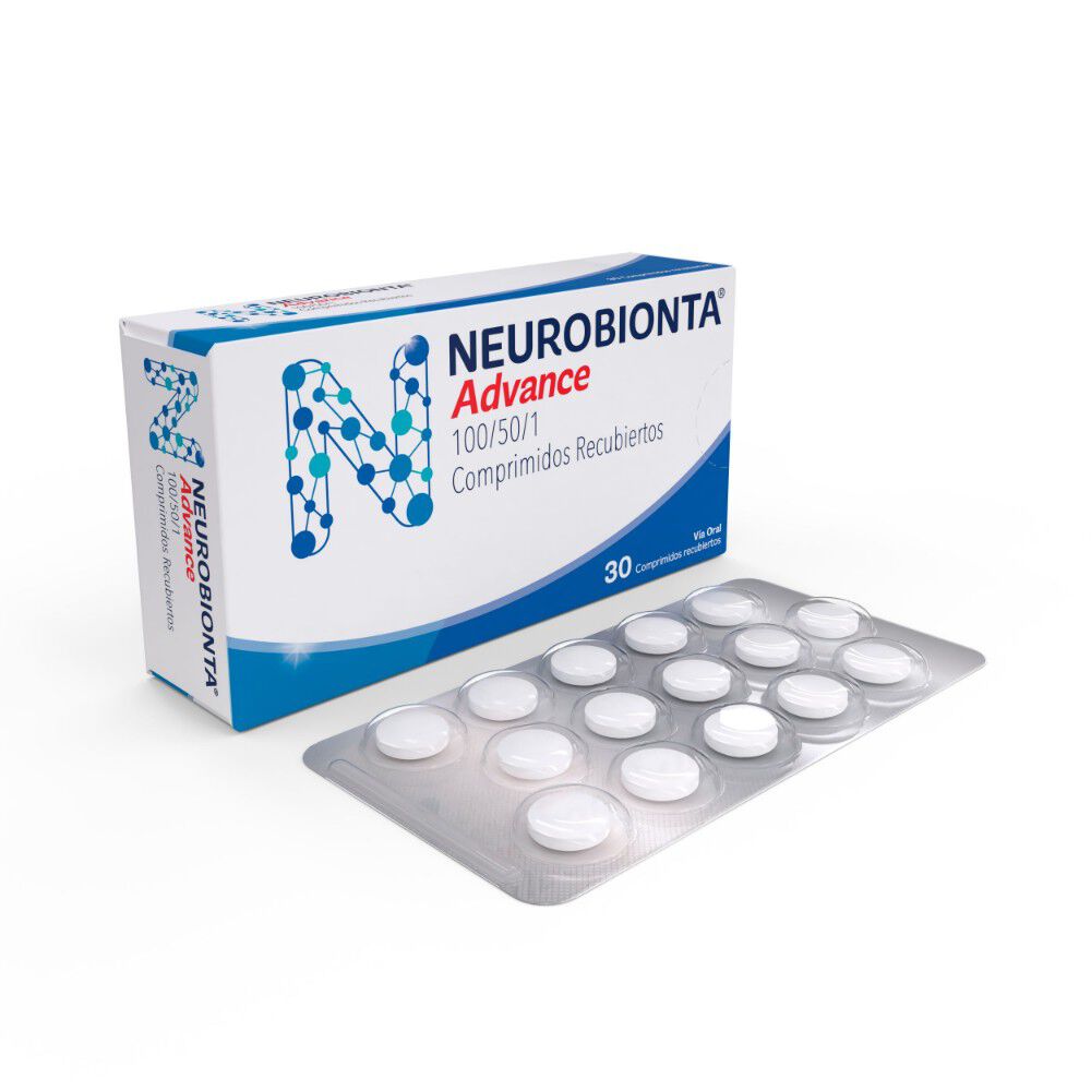 Neurobionta-Advance-100/50/1-30-Comprimidos-Recubiertos-imagen-2