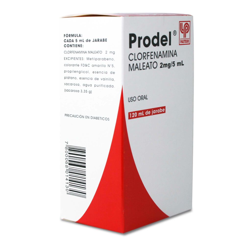 Prodel-Clorfenamina-2-mg/5mL-Jarabe-120-mL-imagen-2