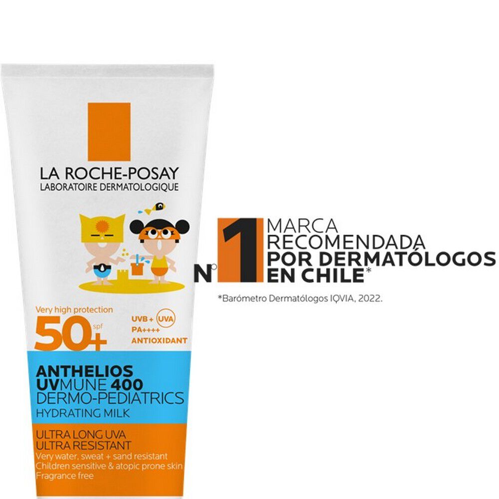 Protector-Solar-Niños-Anthelios-UV-Mune-400-Dermo-Pediatrics-Hydrating-Lotion-FPS50+-imagen-2