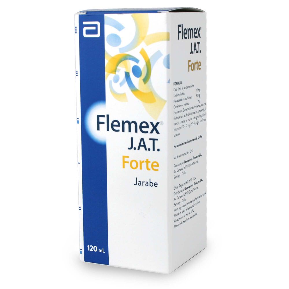 Flemex-Jat-Forte-Codeina-10-mg/5ml-Jarabe-120-mL-imagen-1