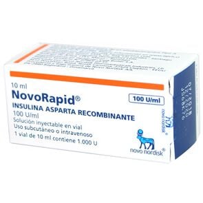 Novorapid-Insulina-Aspartica-Soluble-100-UI-1-Ampolla-imagen