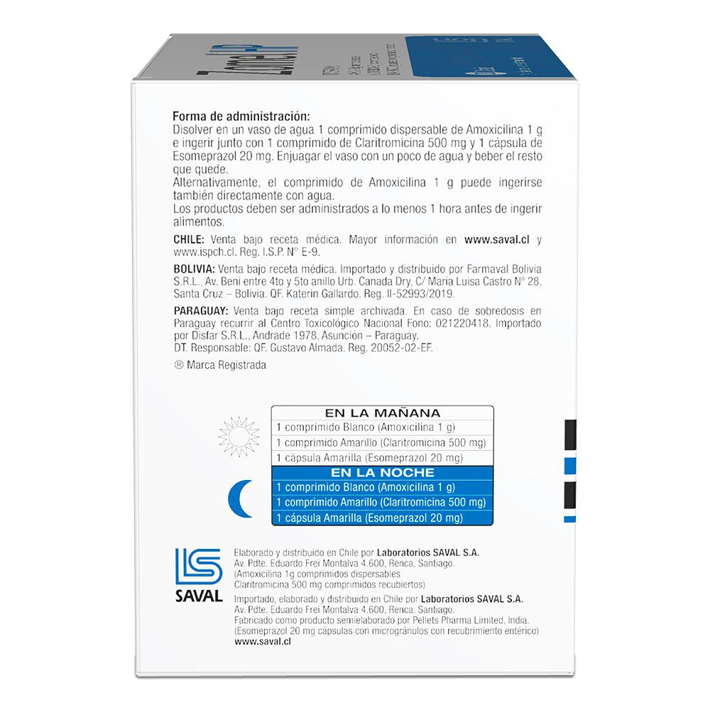 Zomel-HP-Triterapia-Amoxicilina-1-GR-Comprimido-28-Dosis-imagen-3