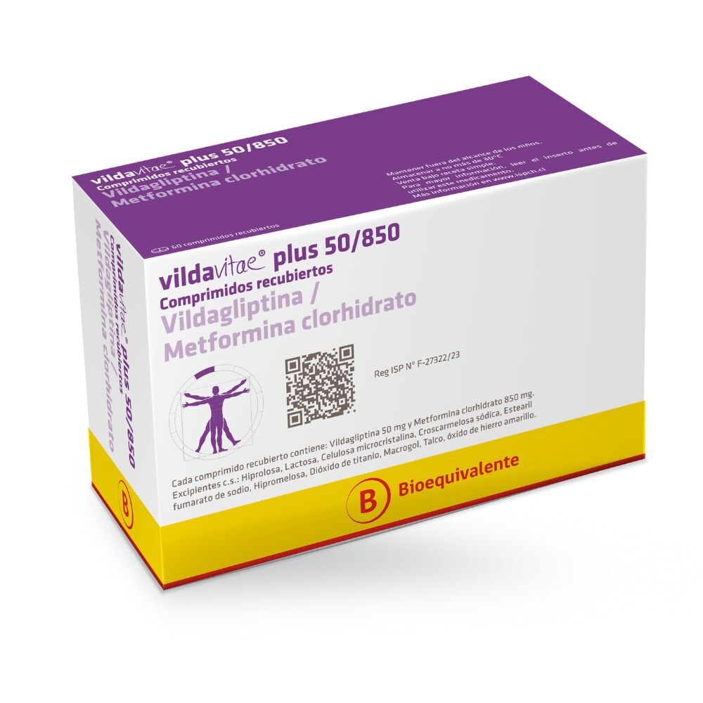 Vildavitae-Plus-50/850-Mg-X-60-Comprimidos-Recubiertos-imagen-2