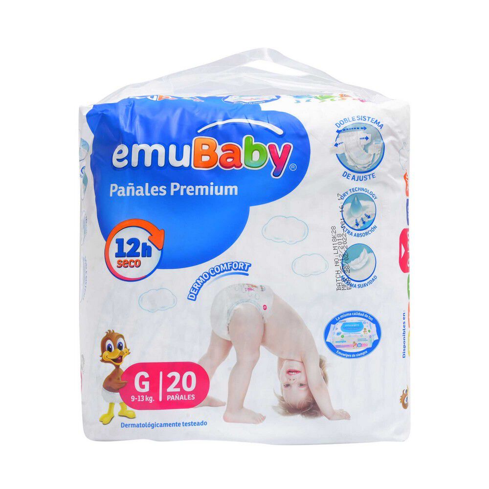 Pañales-Premium-12H-Seco-G-9-13Kg-x-20-imagen-1