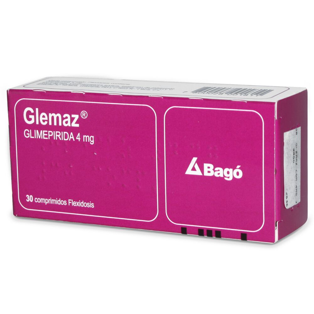 Glemaz-Glimepirida-4-mg-30-Comprimidos-imagen-1