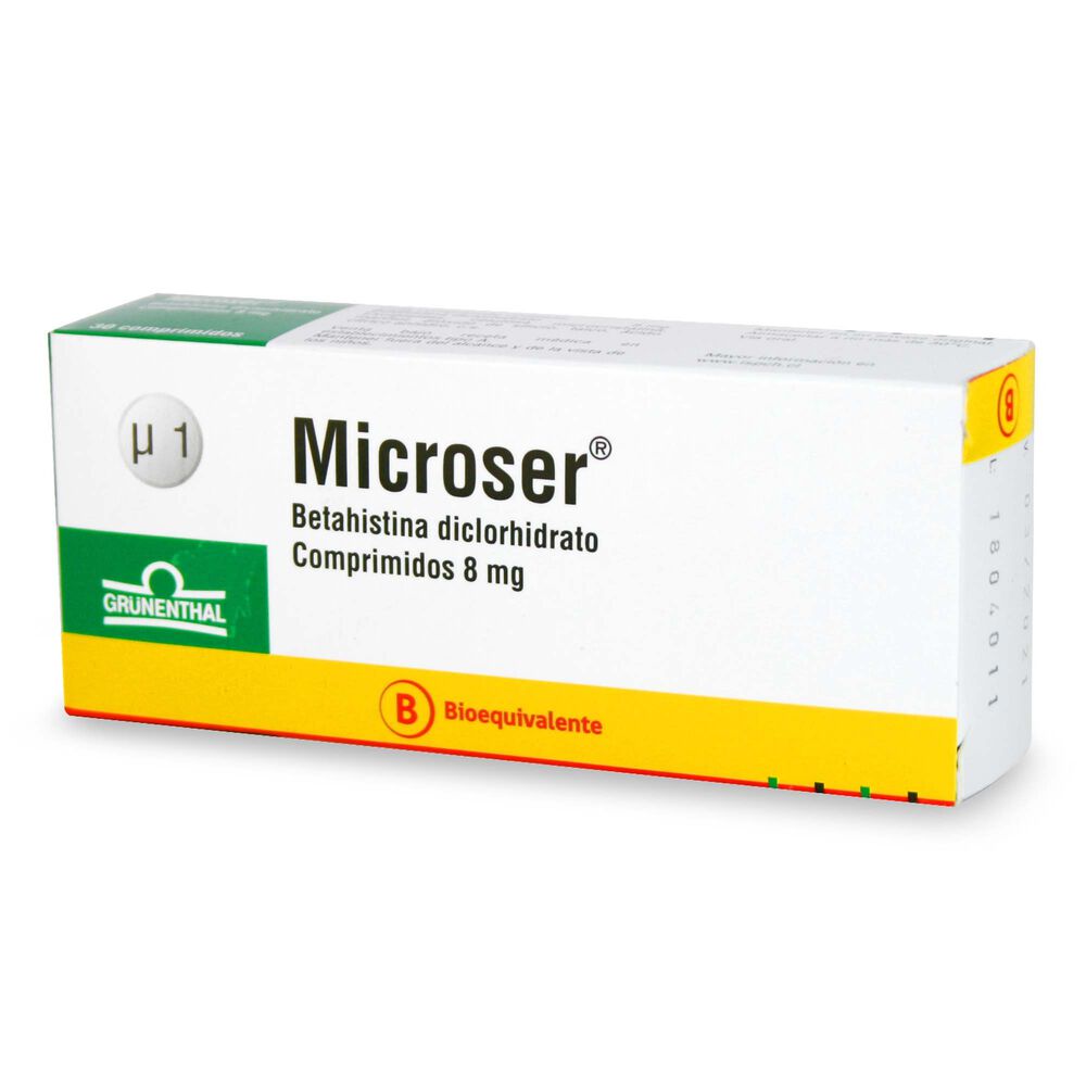 Microser-Betahistina-8-mg-30-Comprimidos-imagen-1