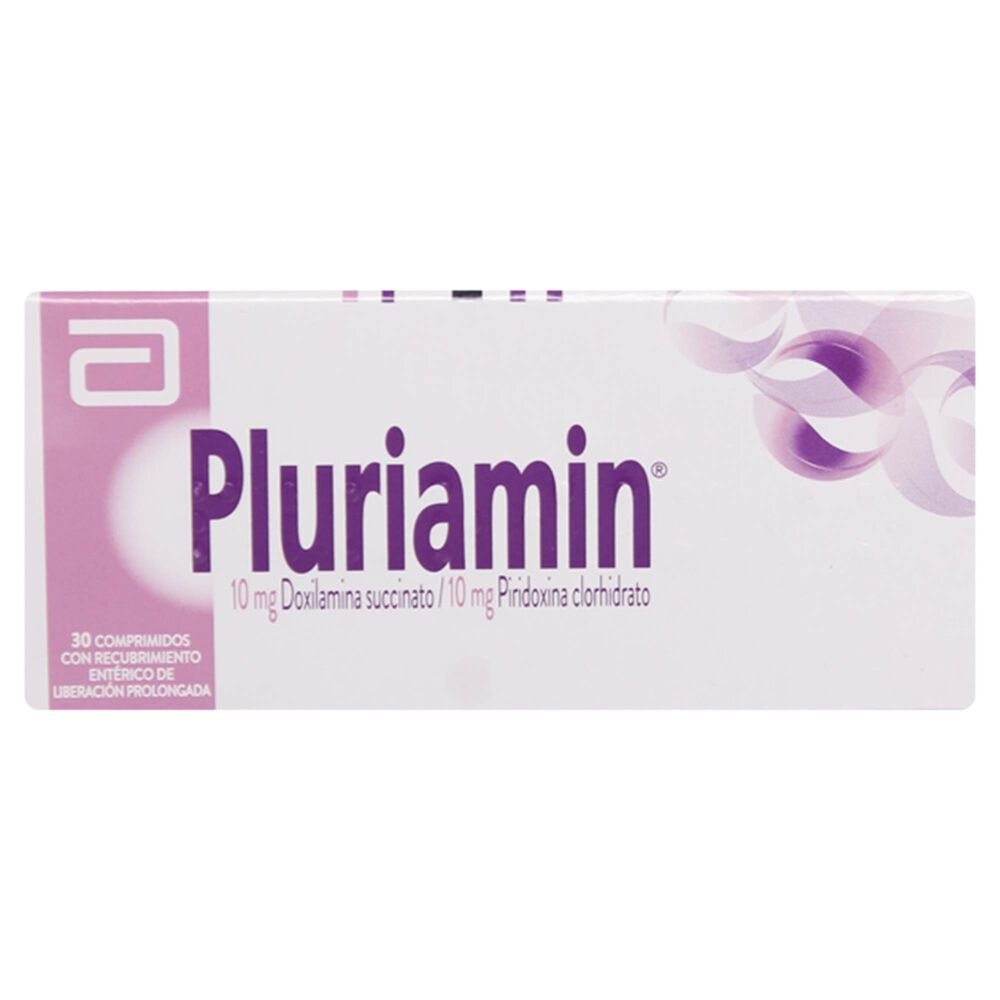 Pluriamin-Doxilamina-10-mg-30-Comprimidos-imagen