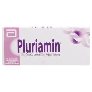 Pluriamin-Doxilamina-10-mg-30-Comprimidos-imagen