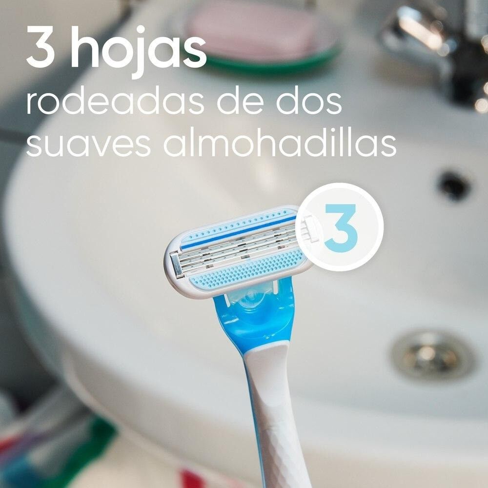 Venus-Oceana-Maquina-de-Afeitar-Desechable-3-Hojas-con-Aloe-Mujer-X2-imagen-4