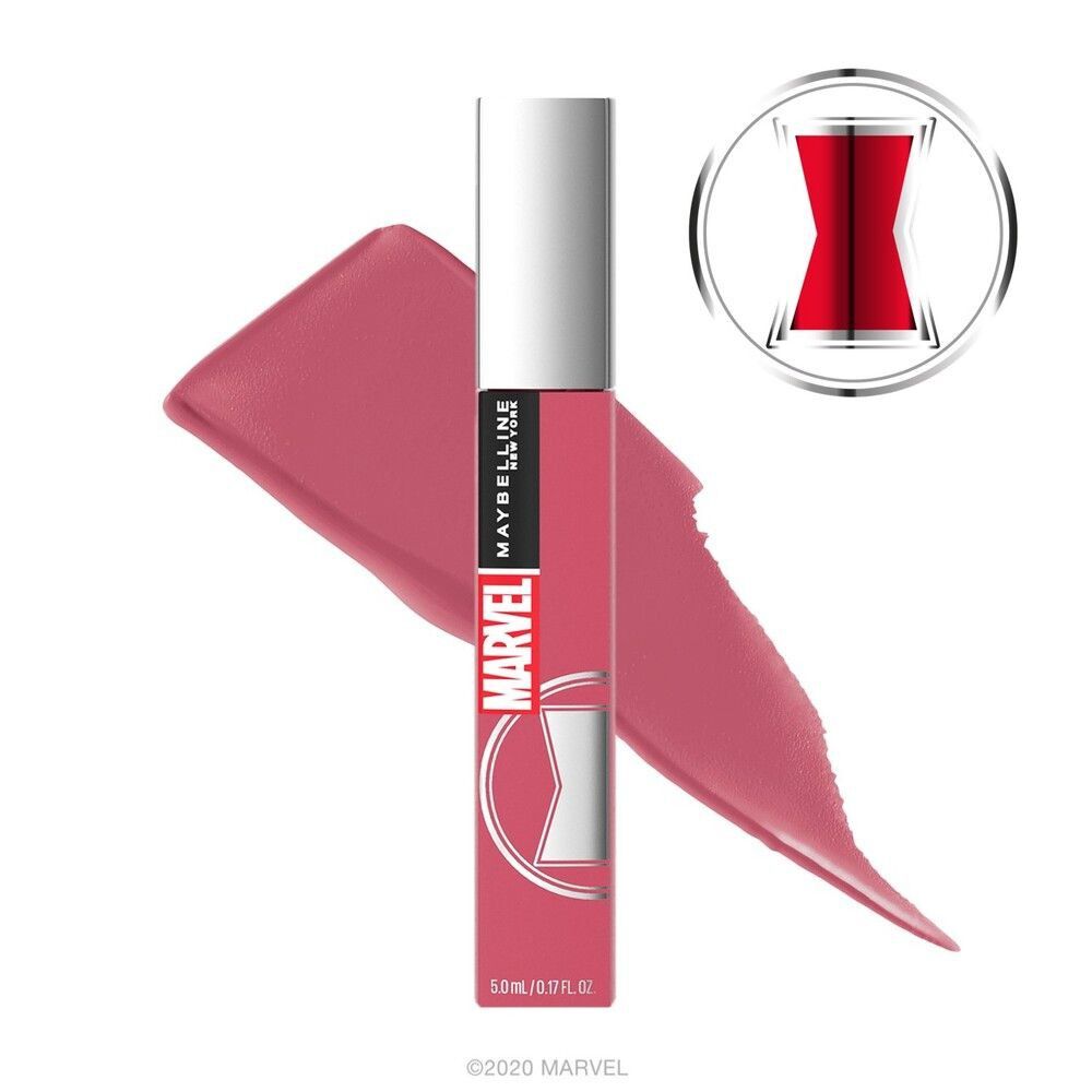 Marvel-X-Maybelline-Labial-Larga-Duración-Super-Stay-Matte-Ink-15-Lover-imagen-1