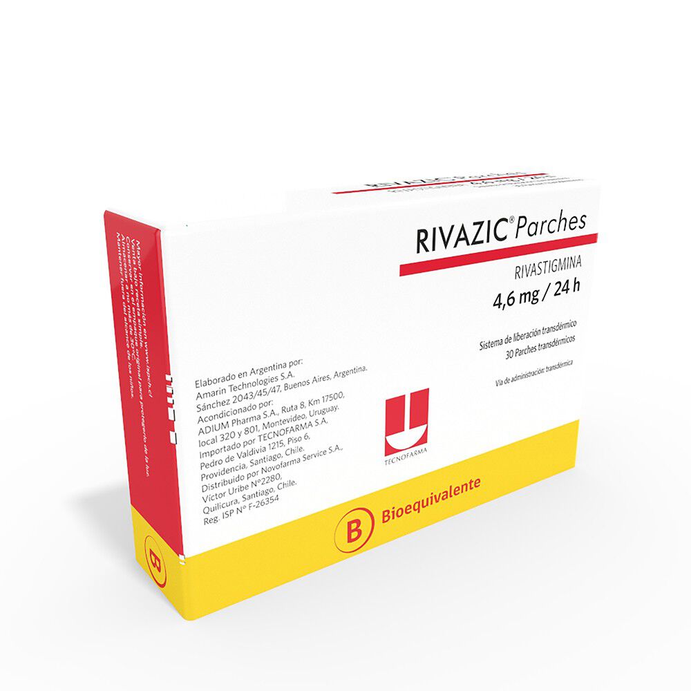 Rivazic-30-Parches-Transdérmico-Rivastigmina-4,6-mg-imagen-2