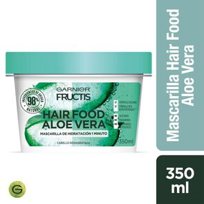 Garnier-Hair-Food-Aloe-Vera-Mascarilla-de-Reparación-1-Minuto-350-mL-imagen