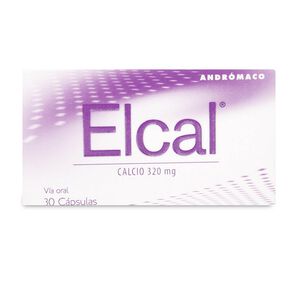 Elcal-Calcio-320-mg-30-Cápsulas-imagen