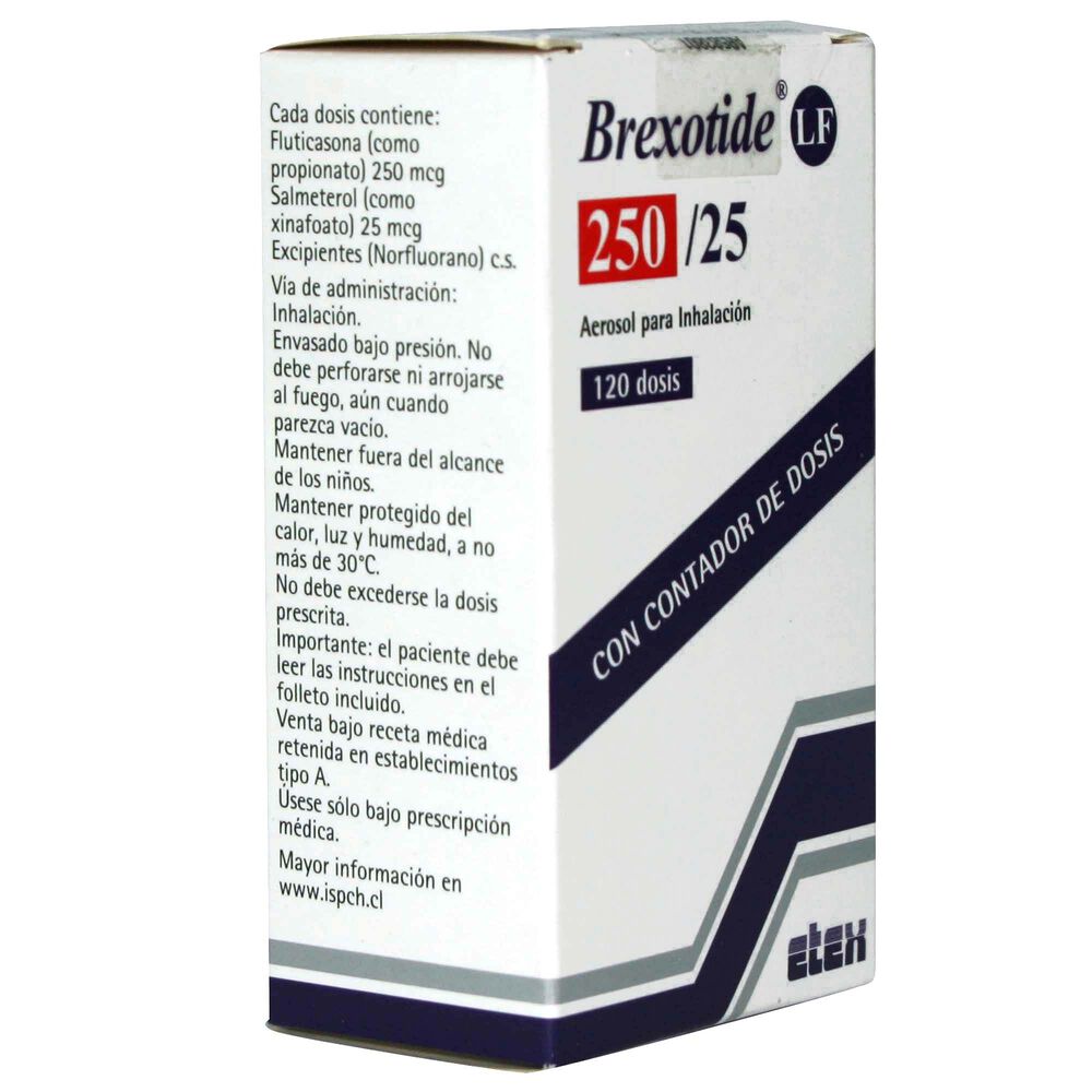 Brexotide-Lf-250/25-Salmeterol-25-mcg/DS-Inhalador-Bucal-120-Dosis-imagen-2