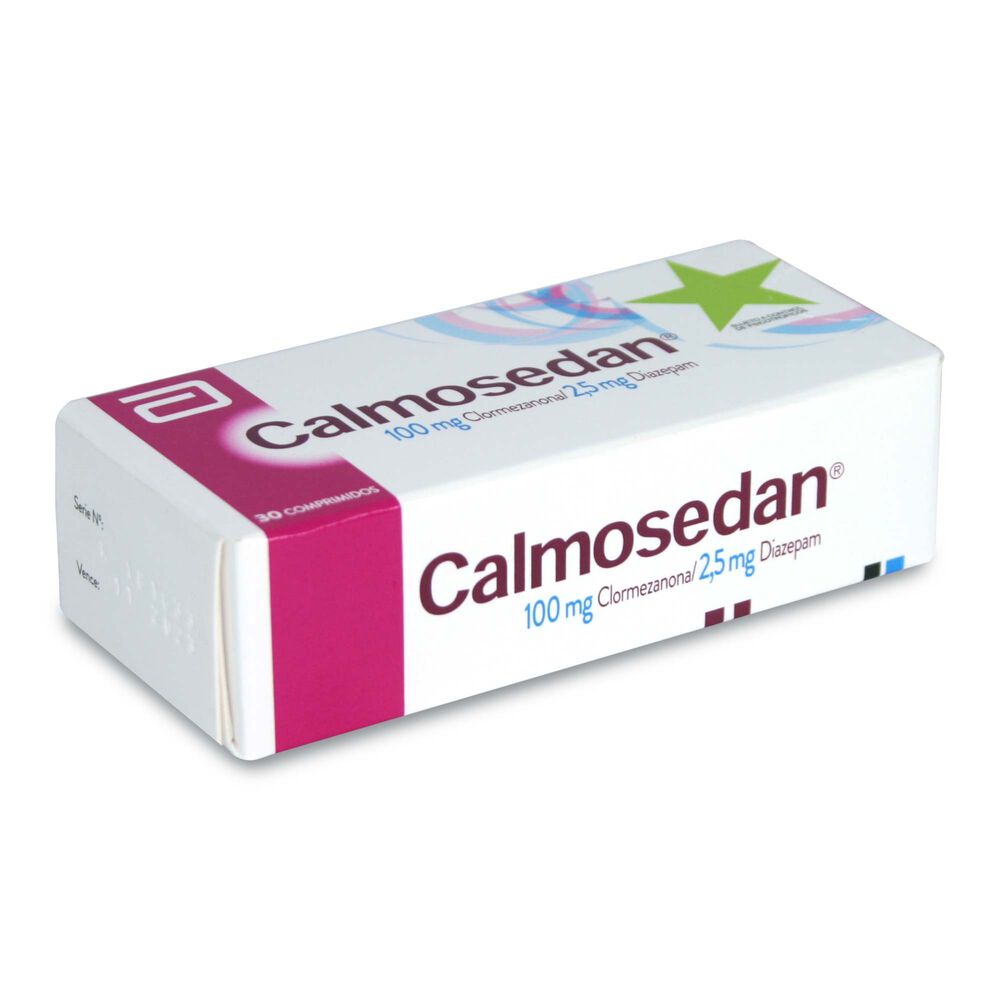 Calmosedan-Clormezanona-2,5-mg-30-Comprimidos-imagen-3