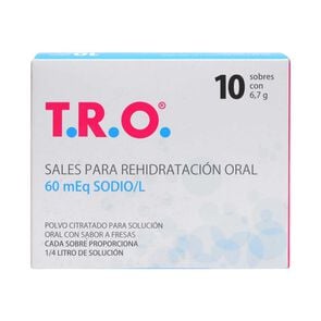 T.R.O.-Sales-Rehidratantes-60-mEq-Sabor-Fresa-6,7-gr-10-Sobres-imagen