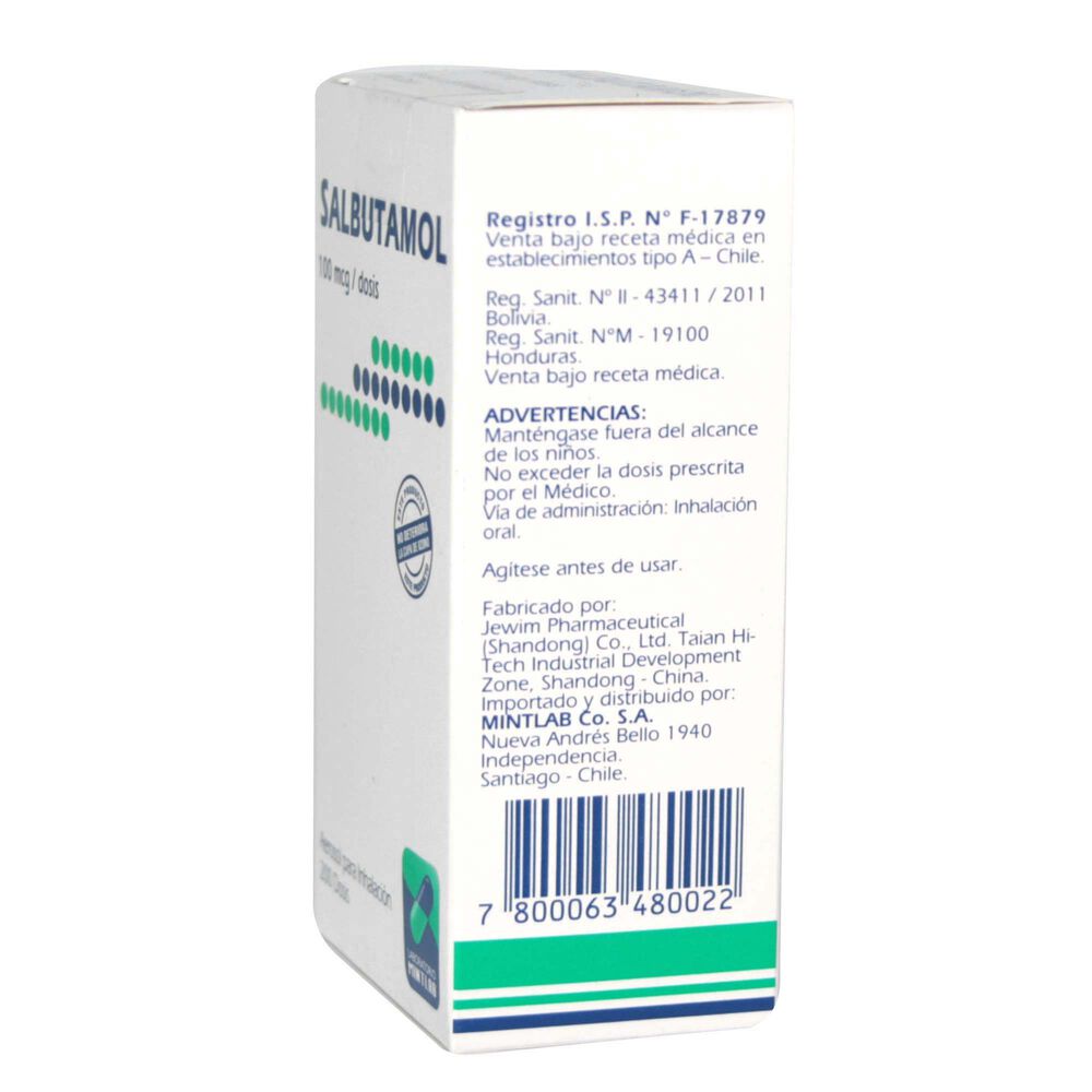 Salbutamol-LF-100-mcg-/-Dosis-Inhalador-Bucal-200-Dosis-imagen-2