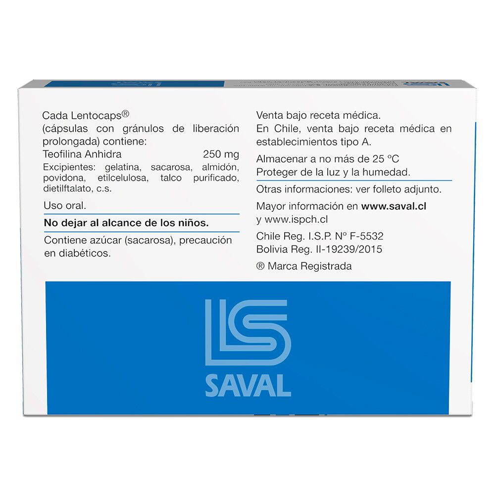 Elixine-Lentocap.-Teofilina-250-mg-20-Cápsulas-imagen-2