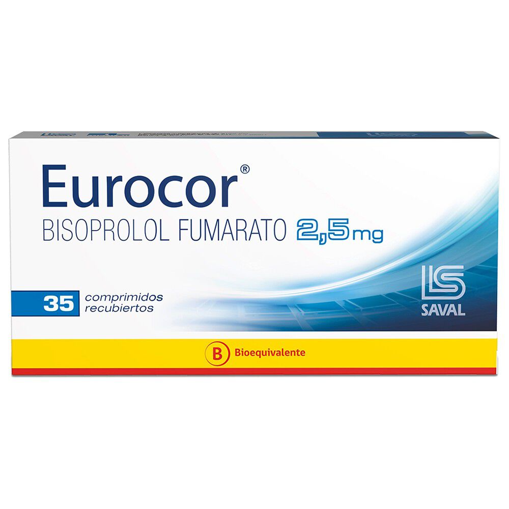 Eurocor-Bisoprolol-2,5-mg-35-Comprimidos-Recubiertoss-imagen-1