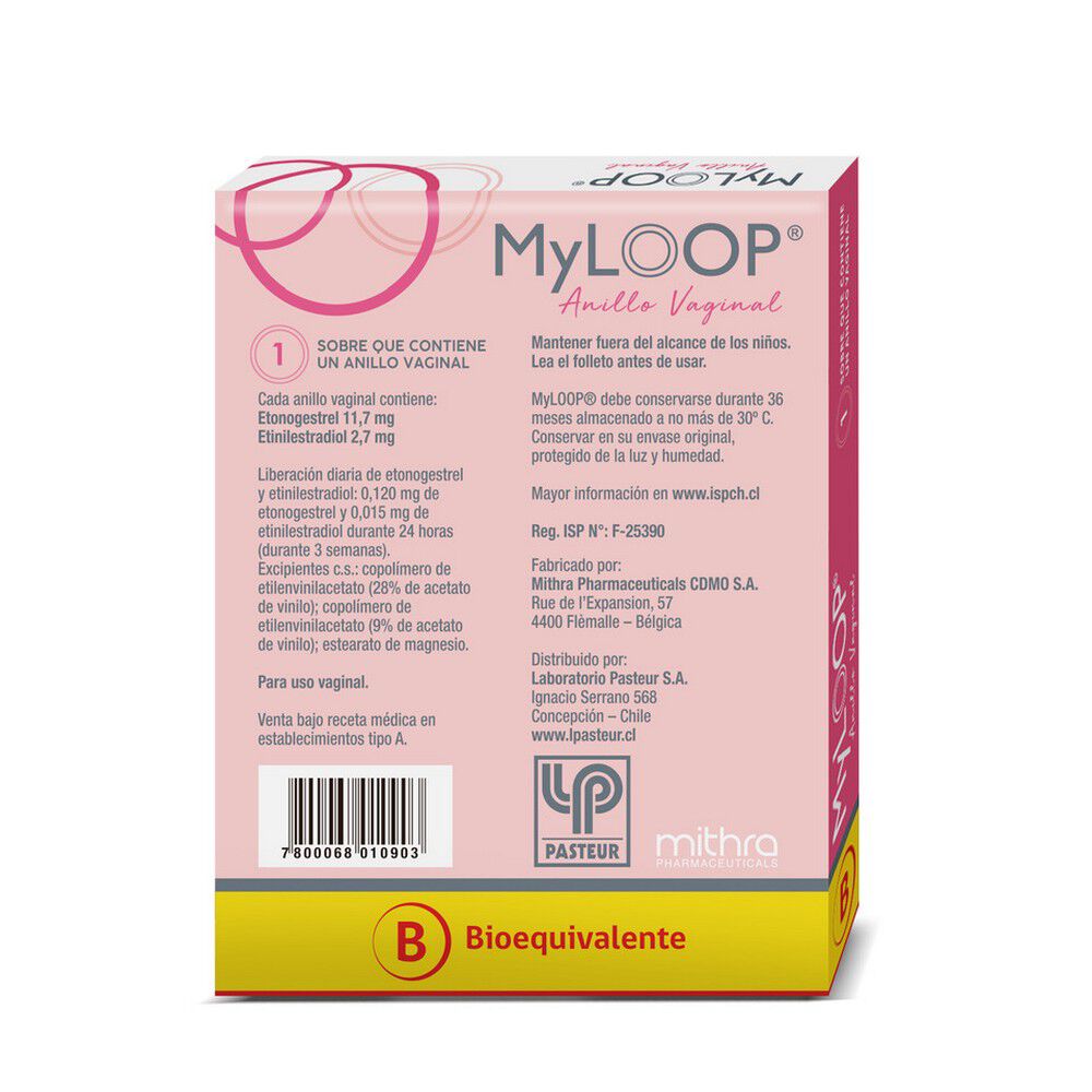 Myloop-Anillo-Vaginal-Etonogestrel-11,7-mg-Etinilestradiol-2,7-mg-1-Anillo-imagen-2