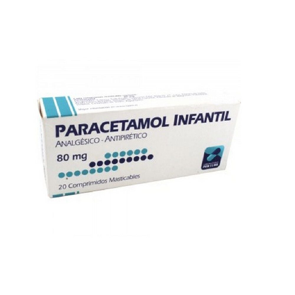 Paracetamol-80-mg-20-Comprimidos-imagen