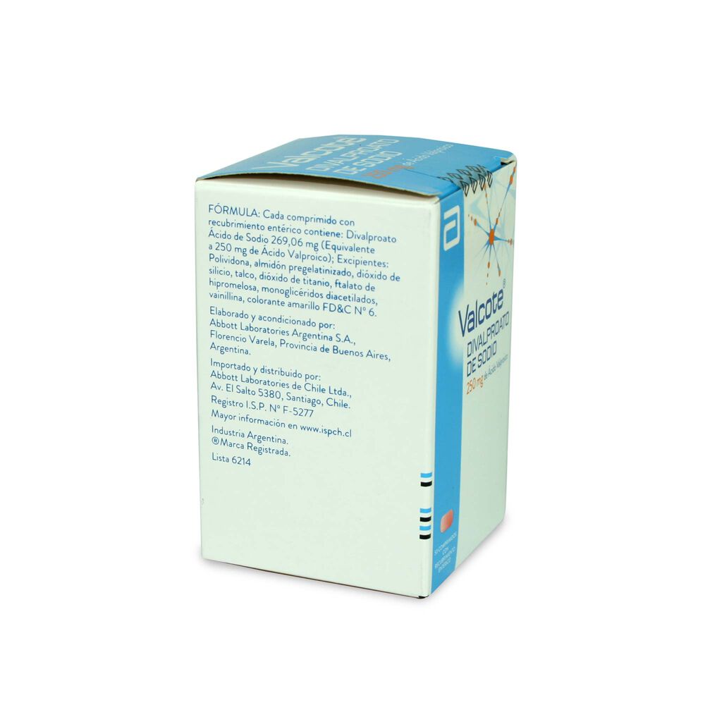 Valcote-Acido-Valproico-250-mg-50-Comprimidos-imagen-3