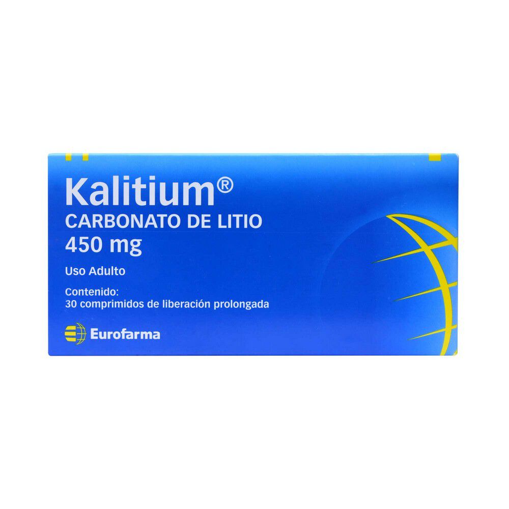 Kalitium-Carbonato-De-Litio-450-mg-30-Comprimidos-imagen-1