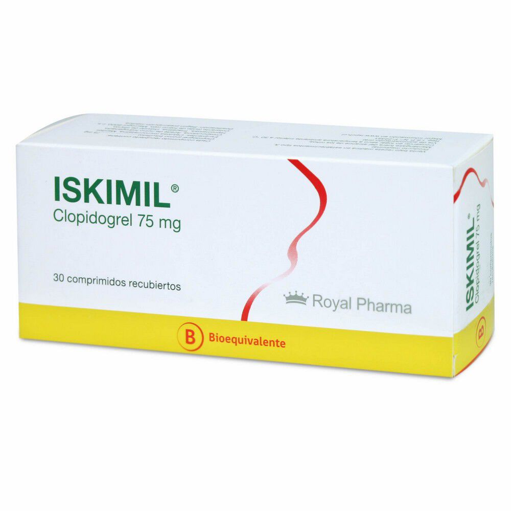 Iskimil-Clopidogrel-75-mg-30-Comprimidos-imagen-1