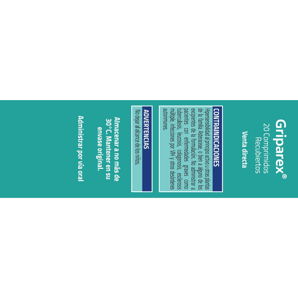 Griparex-Echinacea-Purpurea-180mg-20-Comprimidos-Recubiertos-imagen-4