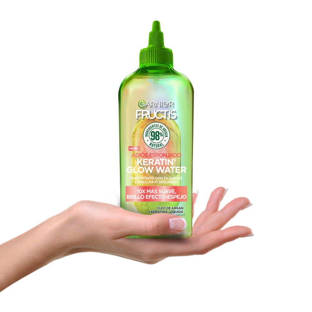 Tratamiento-Agua-Lamellar-Keratin-Glow-Water-Fructis-Adiós-Esponjado-180ml-imagen-3