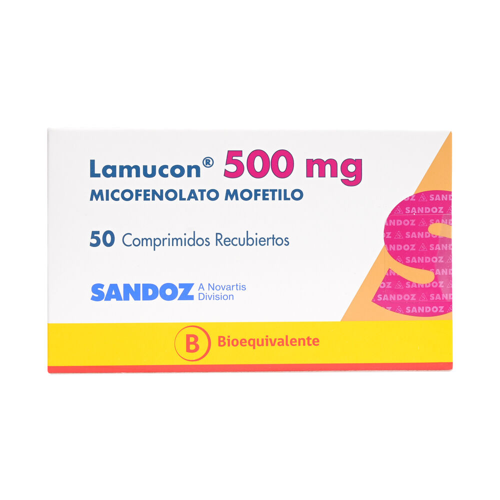 Lamucon-Micofenolato-Mofetilo-500-mg-50-Comprimidos-Recubiertos-imagen-1