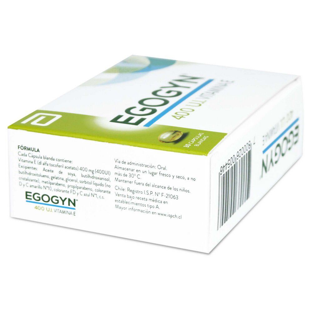 Egogyn-Vitamina-E-400-UI-30-Cápsulas-Blandas-imagen-2