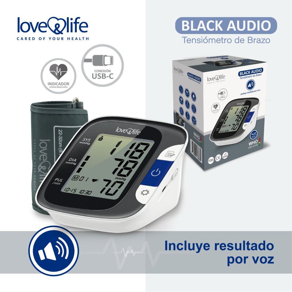 Tensiometro-De-Brazo-Black-Audio-664-L&L-imagen-2
