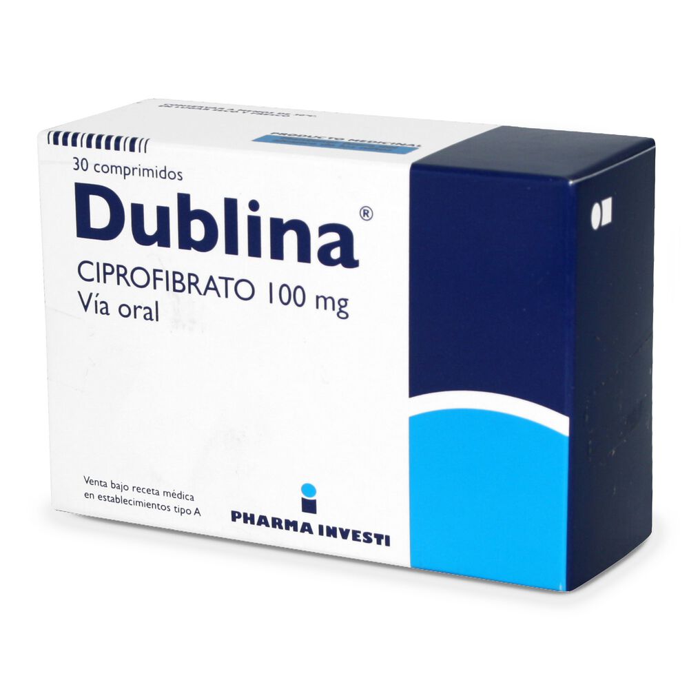 Dublina-Ciprofibrato-100-mg-30-Comprimidos-imagen-1