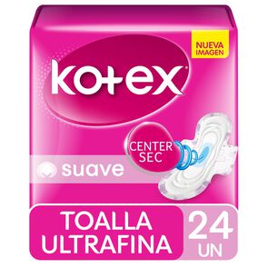 Toalla-Higi&eacute;nica-Kotex-Ultrafina-Suave-24-un-imagen