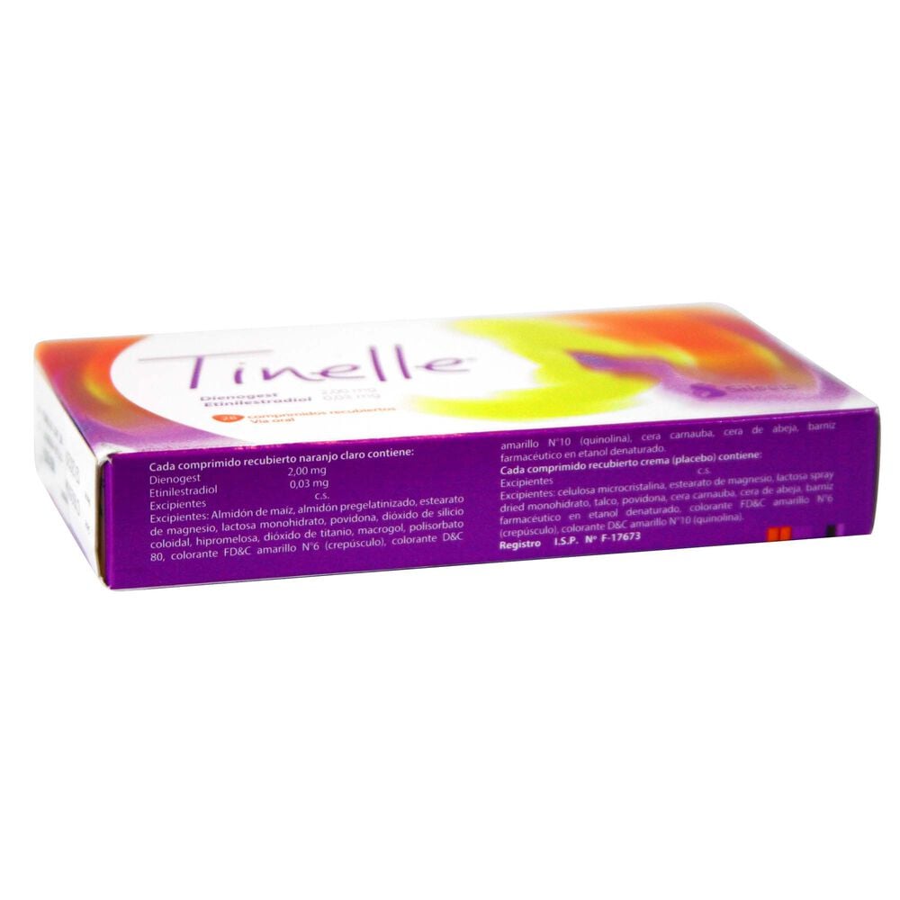 Tinelle-Dienogest-2-mg--Etinilestradiol-0,03-mg-28-Comprimidos-Recubiertos-imagen-3