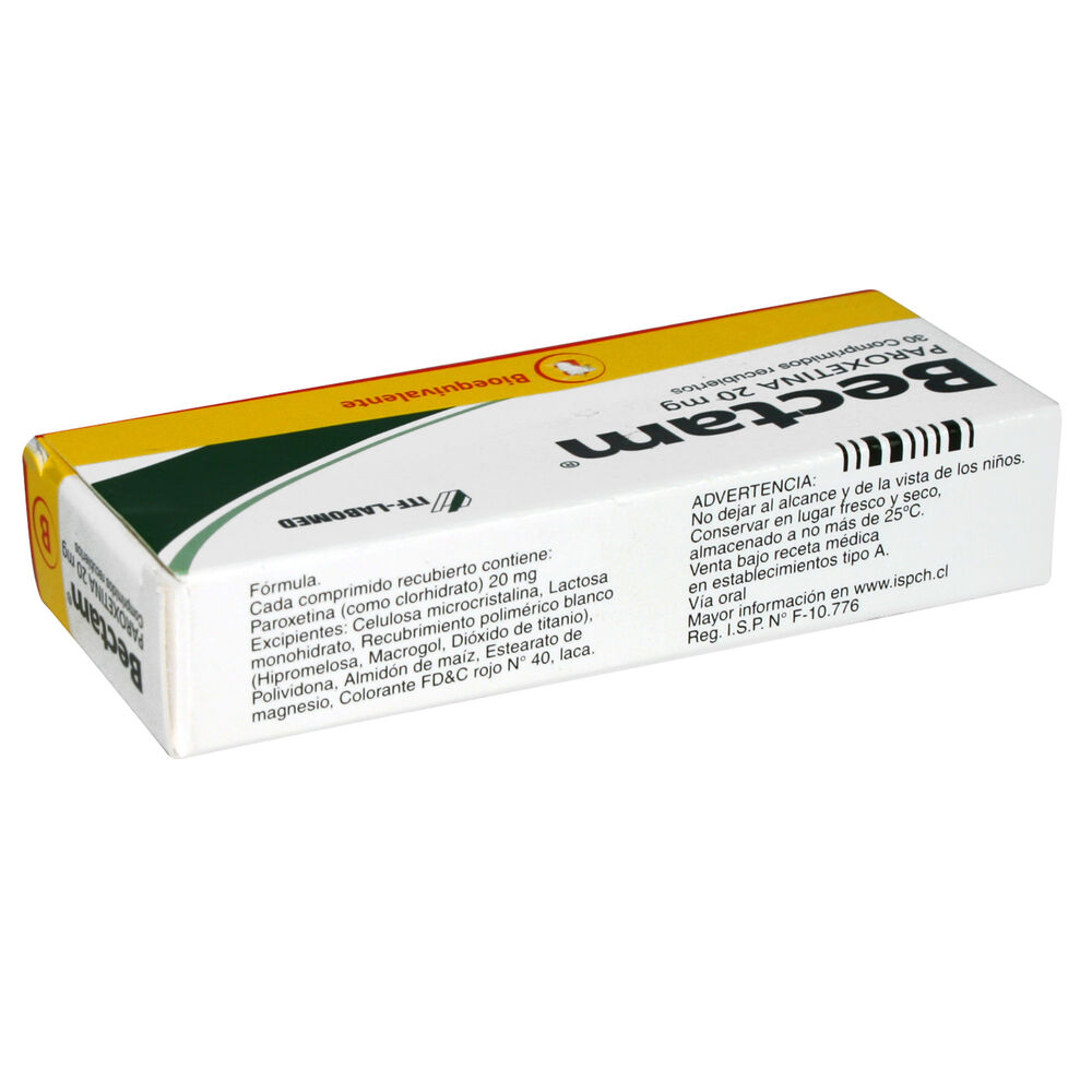 Bectam-Paroxetina-20-mg-30-Comprimidos-imagen-3